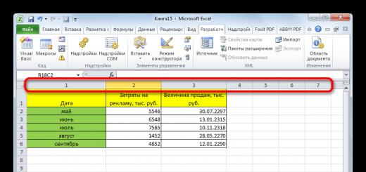 Как поменять в Excel цифры на буквы
